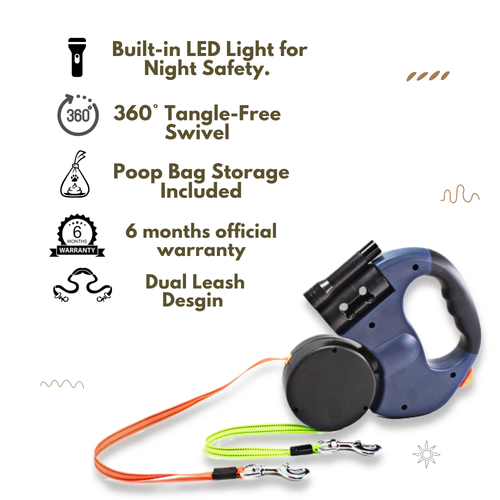 Pawster™ Duo Dog Leash